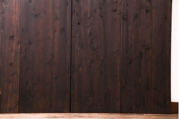 ラフジュ工房オリジナル ヴィンテージスタイルにおすすめな薄型アイアンラック【小】・奥行325(陳列棚、飾り棚、店舗什器、ビンテージ)(1)